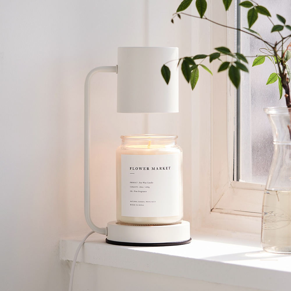 โคมไฟเทียนหอม candle warmer หรี่แสงได้ขนาดเล็ก โคมไฟเทียนอ โคมไฟละลายเทียนหอม （ผลิตภัณฑ์นี้ไม่มีน้ําหอม）