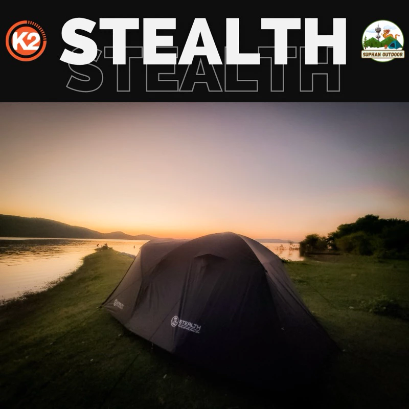 เต็นท์แคมป์ปิ้ง K2 STEALTH รุ่นใหม่ ‼️ ขนาดพักแรม 5-6 คน thumbnail 7