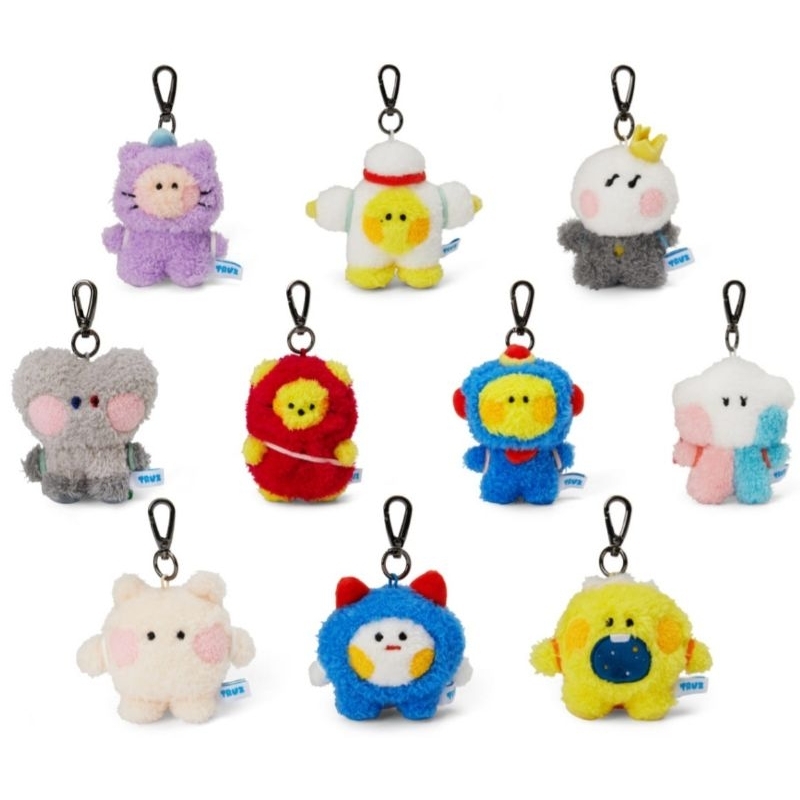 พวงกุญแจ TRUZ minini Message Bag Charm × LINE FRIENDS 💎สินค้าพร้อมส่ง💎