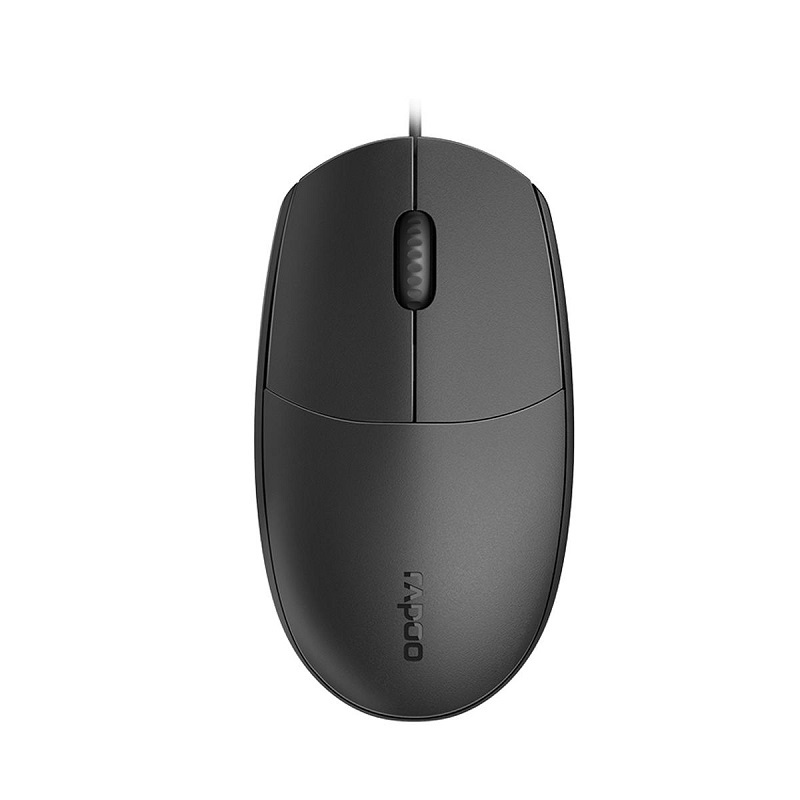 Rapoo N100C Wired Mouse (Black) N100C 12054