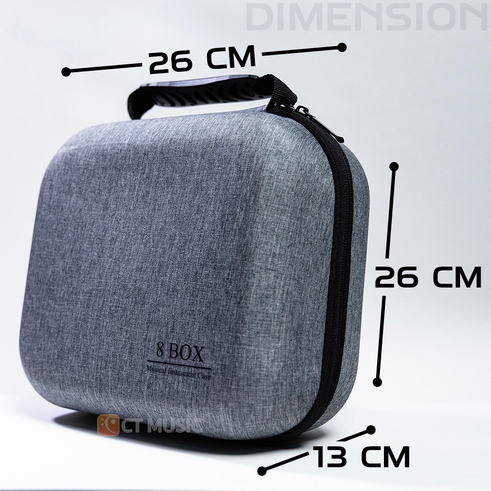 กระเป๋าหูฟัง สำหรับ Beyerdynamic DT770 Pro / DT990 Pro / DT700 Pro X / DT900 Pro X และรุ่นอื่นๆ 8 Box Headphone Hardcase - รูปที่ 2