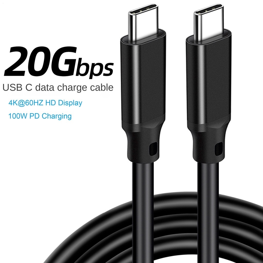 สายธันเดอร์โบท์ 4 Thunderbolt 4 USB C Cable PD 100W 8K/60Hz 40Gbps Type C USB 4.0 รองรับ MacBook M1/M2 - TBZ4