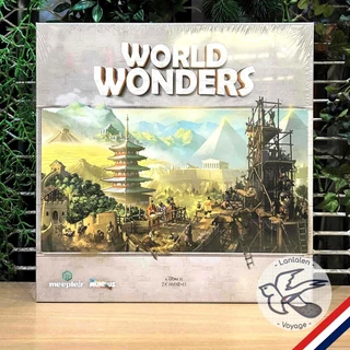 [ของแท้][สินค้าขายดี] World Wonders สิ่งมหัศจรรย์พลิกโลก [TH][ผลิตรอบเดียว!]ไทย/EN/Mundo Expansion เกม WDG