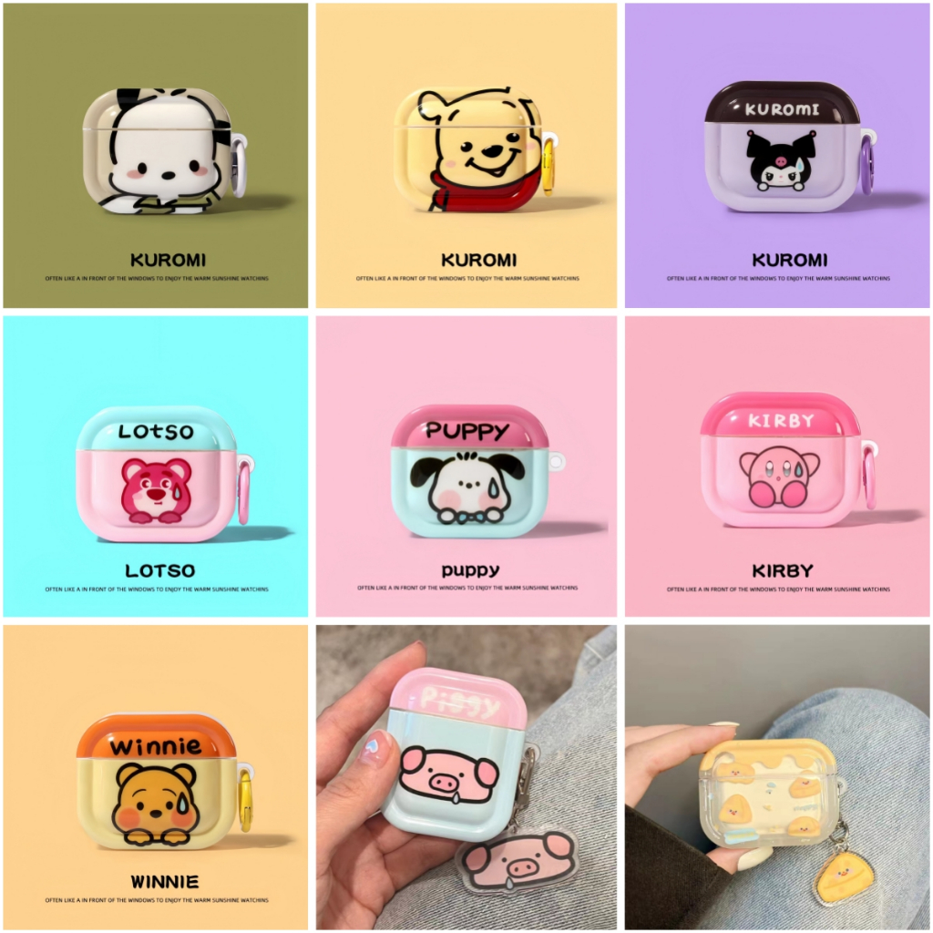 【ส่งจากไทย】เคส มาใหม่ สำหรับ Airpods 1/2 Airpods3 Airpods pro Airpods pro 2 gen1/gen2/gen3