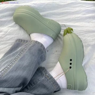 พร้อมส่งจากไทย 【TX-2098】รองเท้าแตะแบบสวม งาน AD Stan Smith Mule ทรงเกาหลีแมทง่าย วันสบายๆ ส้นหนานิดๆ