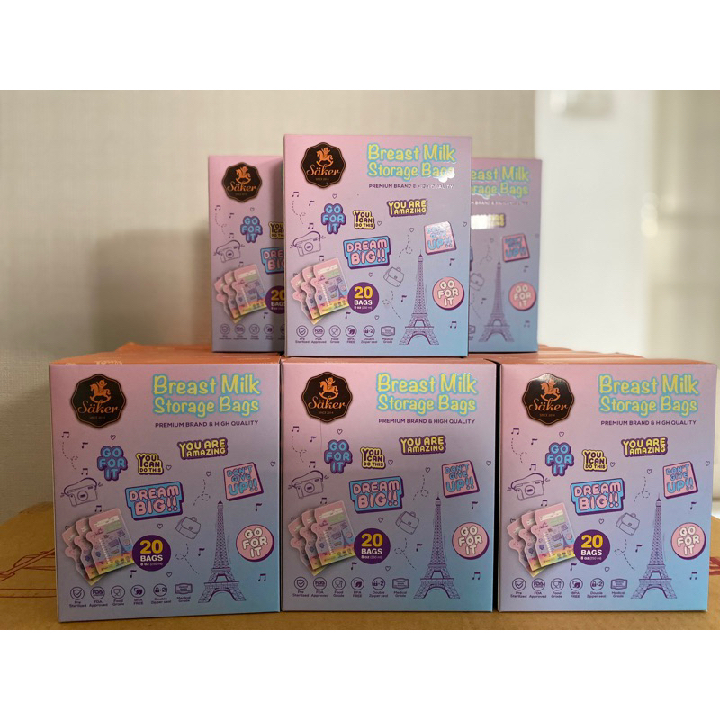 sakerถุงเก็บน้ำนมแม่