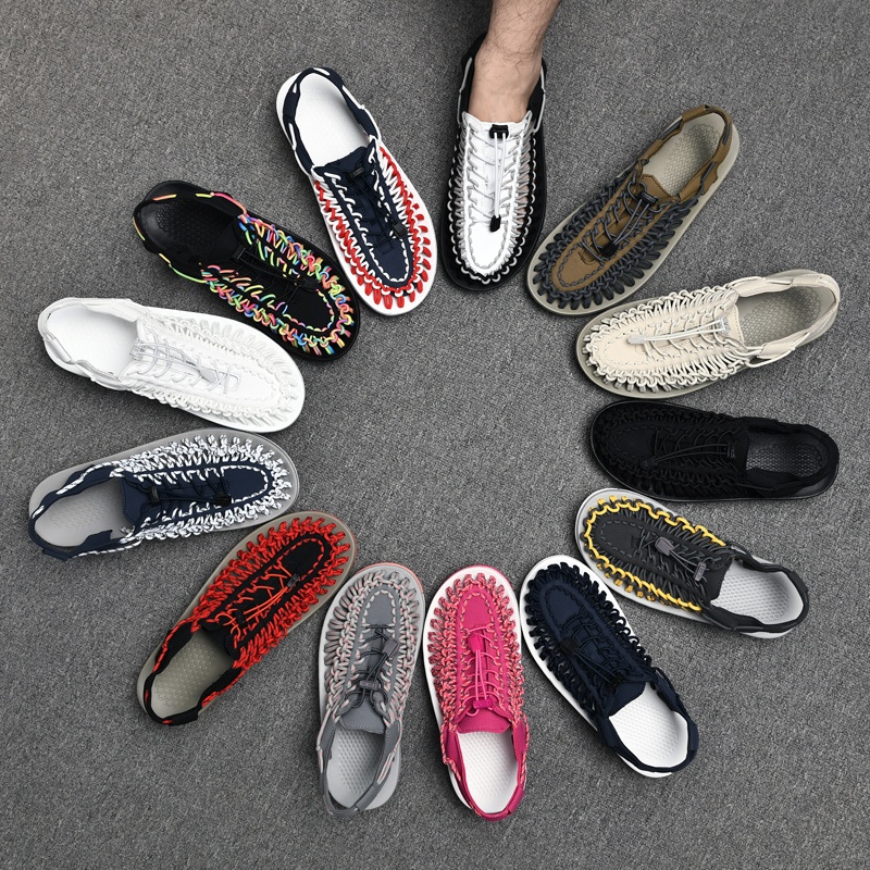 1-3 วันรับสินค้าเลออ🔥 KEiENN รองเท้าเดินป่า ชาย หญิง Hiking Shoesไซส์ 35-46 รองเท้าแตะสำหรับผู้ชายและผู้หญิง
