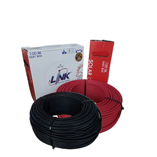 [[1 เมตร]] LINK สายไฟโซลาเซลล์ สาย PV-DC ทองแดงแท้ เคลือบดีบ…