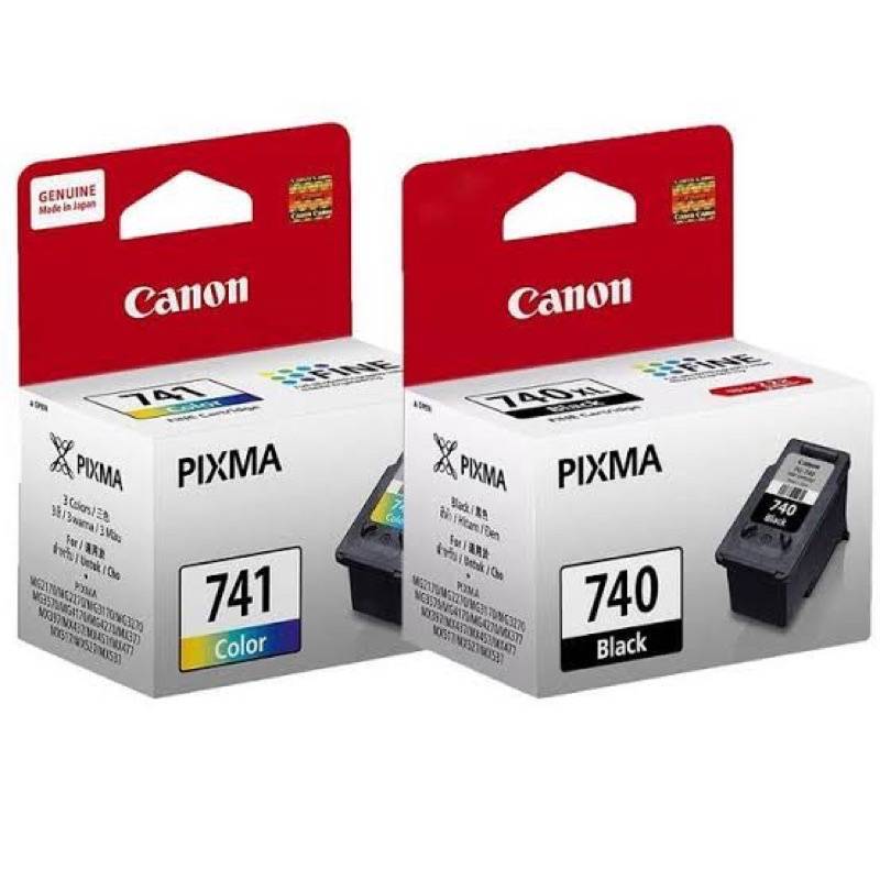 Canon PG-740 Bk Canon 741 Co ของแท้