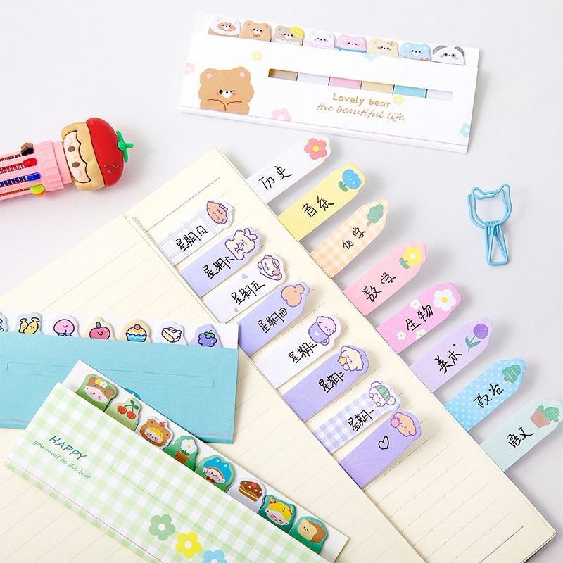 โพสอิทคั่น กระดาษโน้ตเตือนความจำลายมุ้งมิ้ง