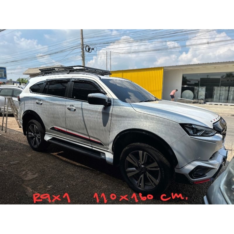 แร็คหลังคา R9X1 ขนาด 110x160 พร้อมชุดขาสำหรับ Mux 2023