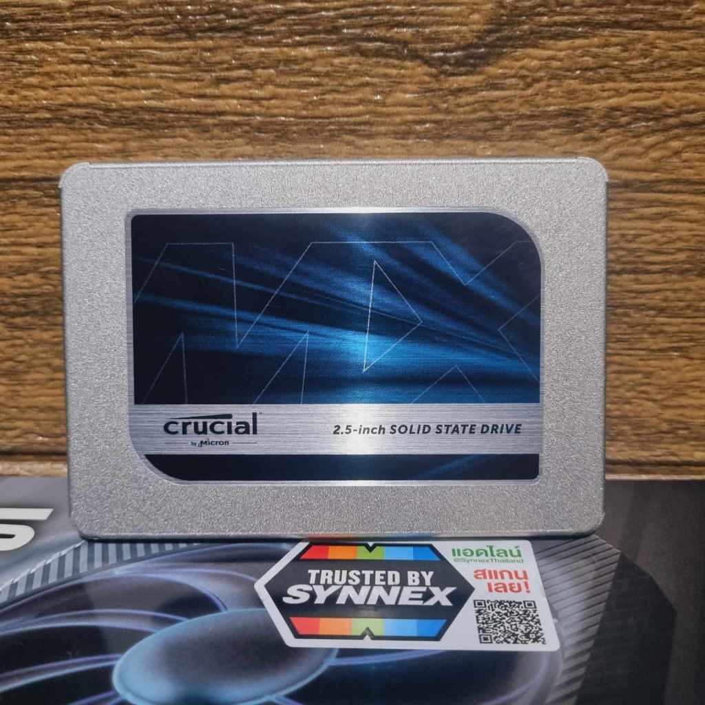 เอสเอสดี SSD CRUCIAL MX500 500GB SATA III 2.5 INCH มือ2 (มีแค่ตัว) ใช้งานปกติ /// ประกัน 7 วัน