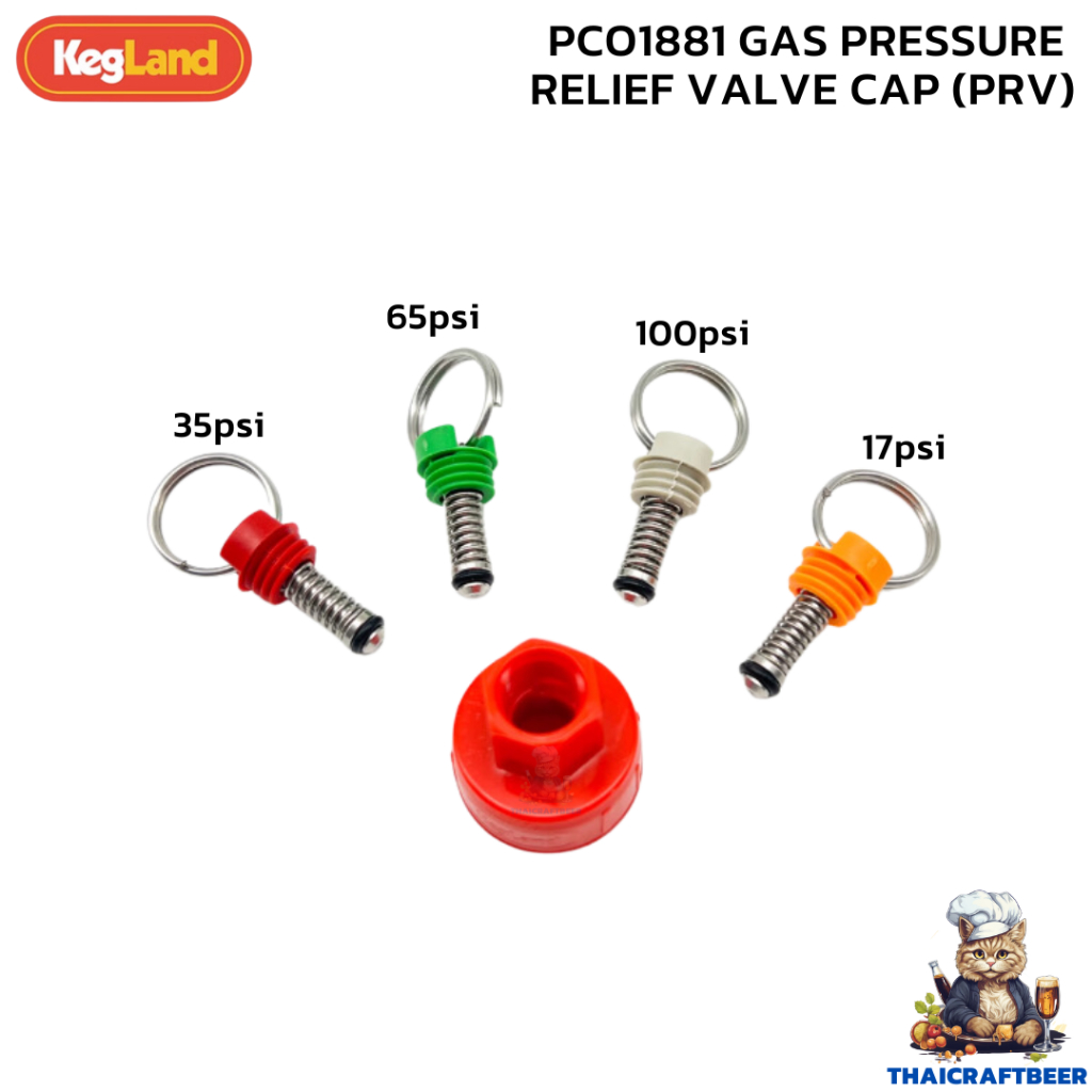 วาล์ว Gas Pressure Relief Valve Cap (PRV) KL20176 PCO1881