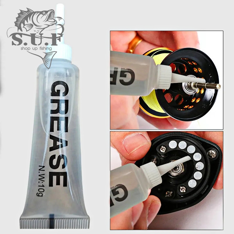 น้ำมัน จารบี น้ำมันหยอดรอก จาระบีขาว น้ำมันหล่อลื่น รอกตกปลา จาระบีรอกหยดน้ำ​ ครีมทาเบรค น้ำมันล่อลื่น GREASE - รูปที่ 5