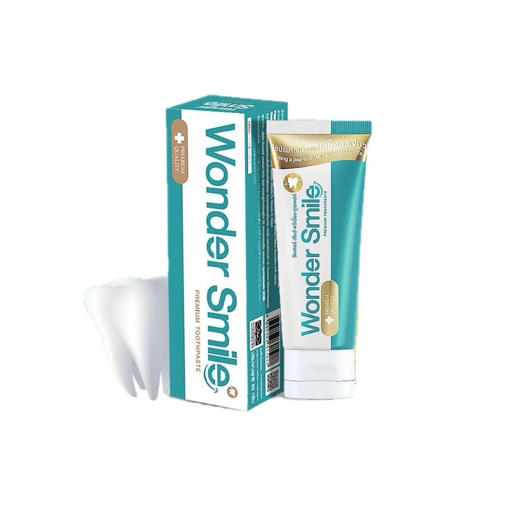 ยาสีฟันวันเดอร์สไมล์ 80g. Wonder Smile