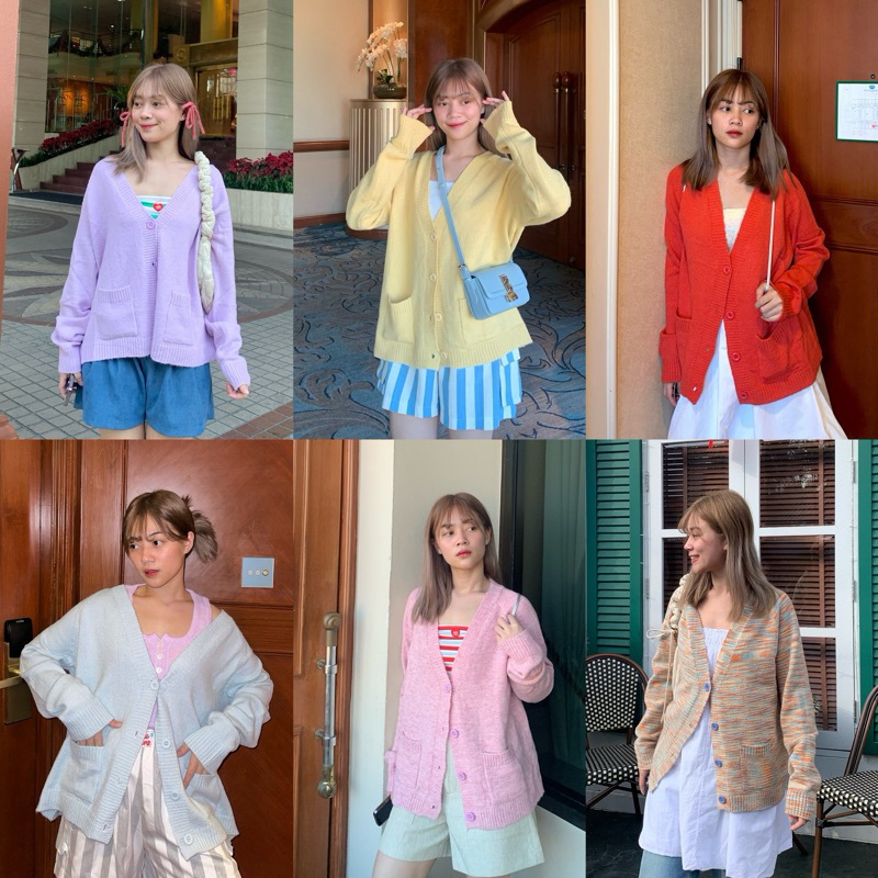 Cutie.colors Cozy Cardigan เสื้อกันหนาว