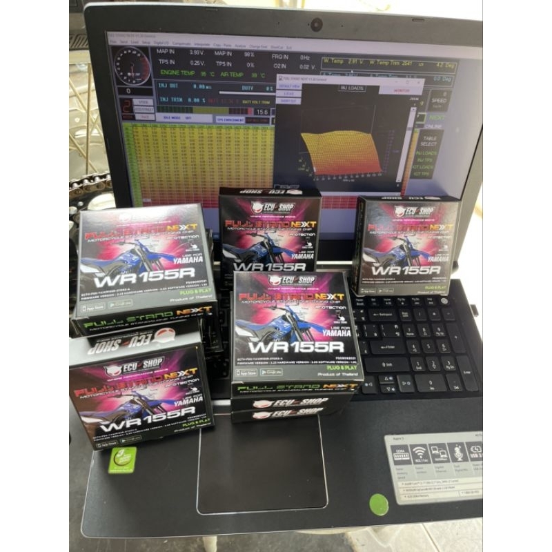 กล่องไฟแต่งECUSHOPสำหรับWR155