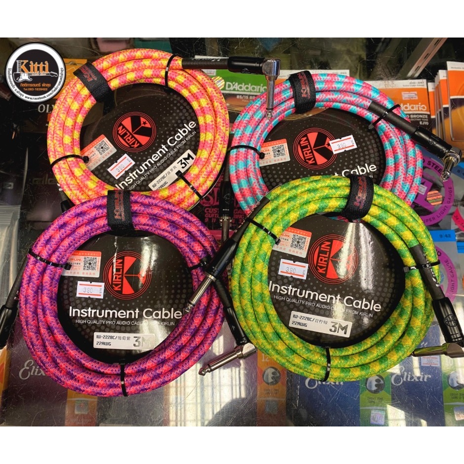 สายแจ็ค Cable Kirlin IW-222BC 3M