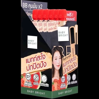 (1ซอง) เบบี้ไบร์ท วอเตอร์เมล่อน แมทท์ บีบี ครีม BABY BRIGHT WATERMELON & TOMATO MATTE BB CREAM SPF45 PA++ 7 กรัม