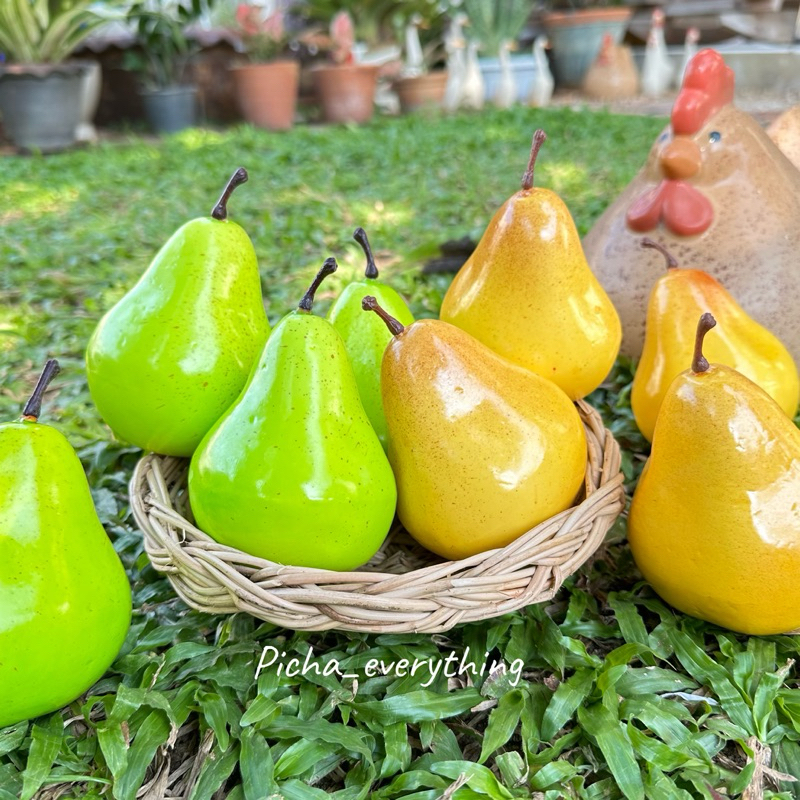 [พร้อมส่ง]ลูกแพร🫒ผลไม้ปลอม