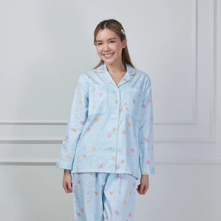 ชุดนอน sliptosleep - Sweet Dream Long Sleeve Pants Set