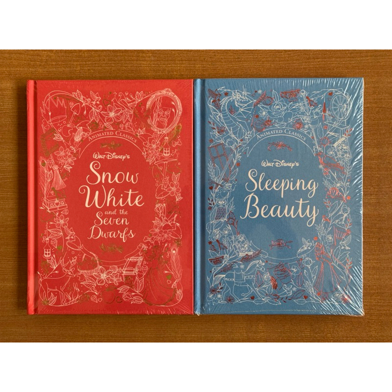 Book : Disney Animated Classics - Snow White / Sleeping Beauty [หนังสือภาษาอังกฤษ ปกแข็ง] [ของใหม่ ม