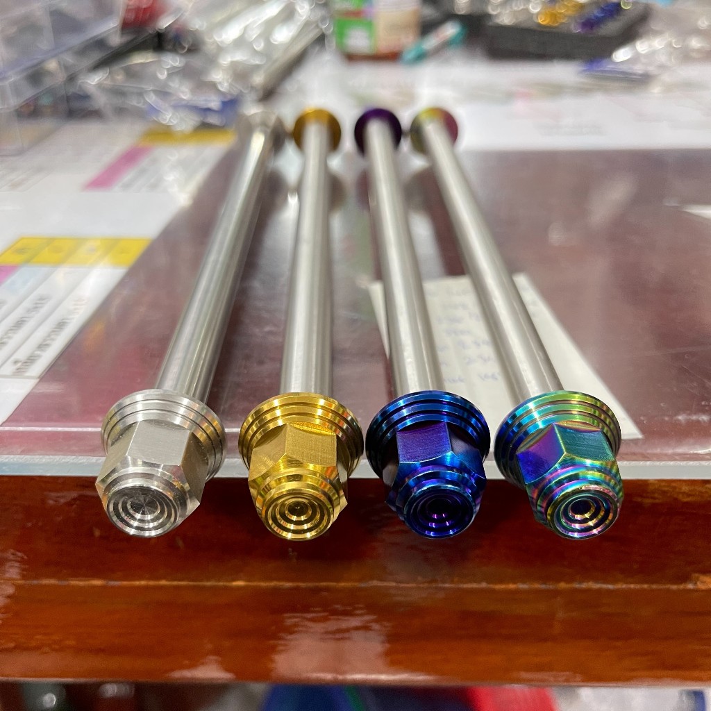 แกนสวิงอาร์ม Wave110/Wave125 มี2ลาย ก้นหอยลึก/ลายเรียบ(ทรงถ้วย) ราคาแกนละ!!