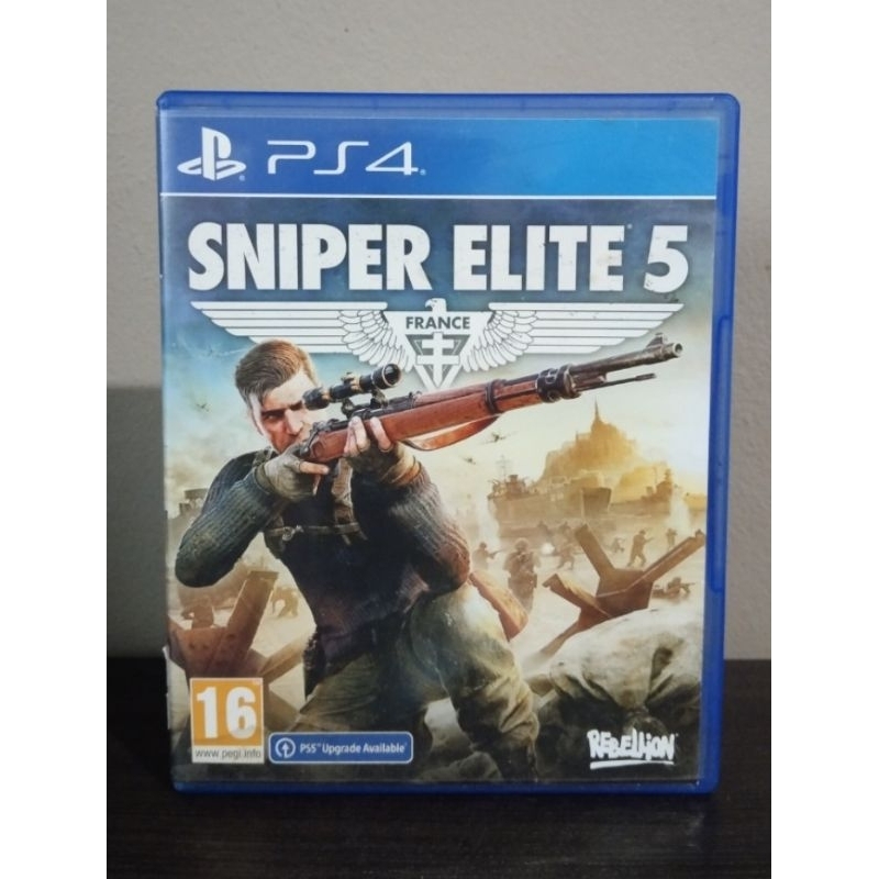 [พร้อมส่ง] PS4 เกม: Sniper elite 5 ( มือ2) โซน2 EU ภาษาอังกฤษ