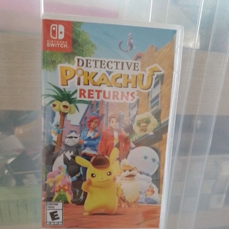 DETECTIVE PIKACHU RETURNS เกม nintendo switch