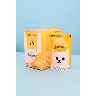 (12 ซอง) อาหารเปียกแมว Cat’s Taste 1 กล่อง ( 12 ซอง )