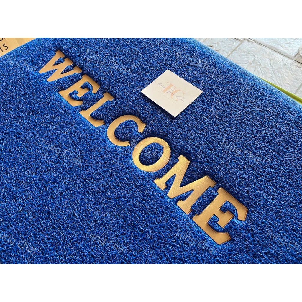 พรมเช็ดเท้าดักฝุ่น กันลื่น (Welcome mat)
