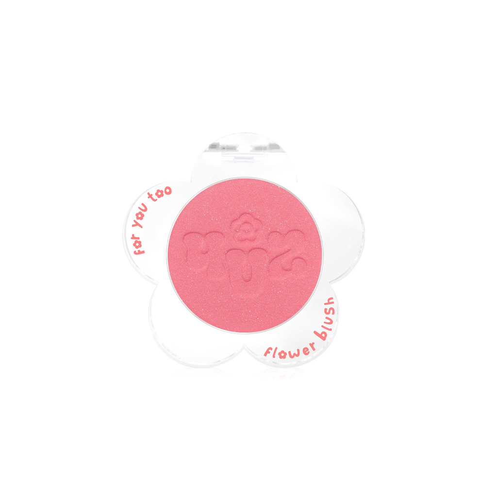 4U2 Flower Blush 3.3g บลัชออนดอกไม้สุดโซคิ้วท์ มีทั้งเนื้อแมทท์และชิมเมอร์วิ้งๆ