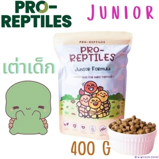 (พร้อมส่ง) Pro Reptiles อาหารเต่าบก สูตรOriginal, สูตรPremium ขนาด 1 กิโลกรัม / สูตรJunior 400g.