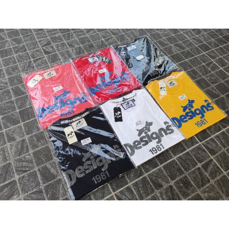 เสื้อยืด​pk​ designs​แขนสั้น แท้100%