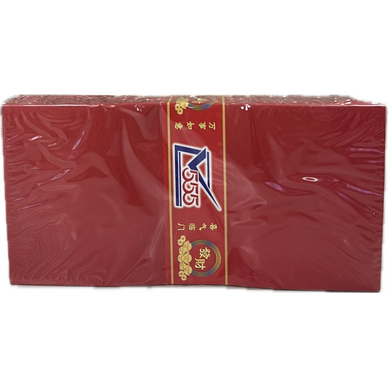 [ 50 ซอง] ซองอั่งเปา ซองตรุษจีน ซองพิมพ์พื้นแดง 555 อย่างดี