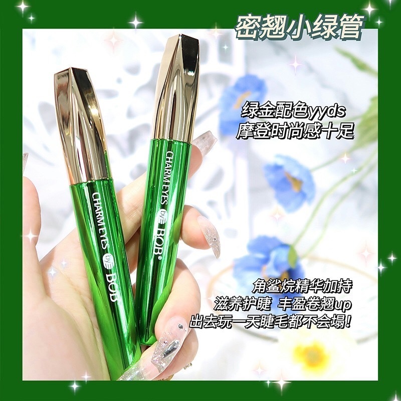 ส่งจากไทย มาแล้วจ้า มาสคาร่าเขียวในตำนาน CHARM EYES BY BOB