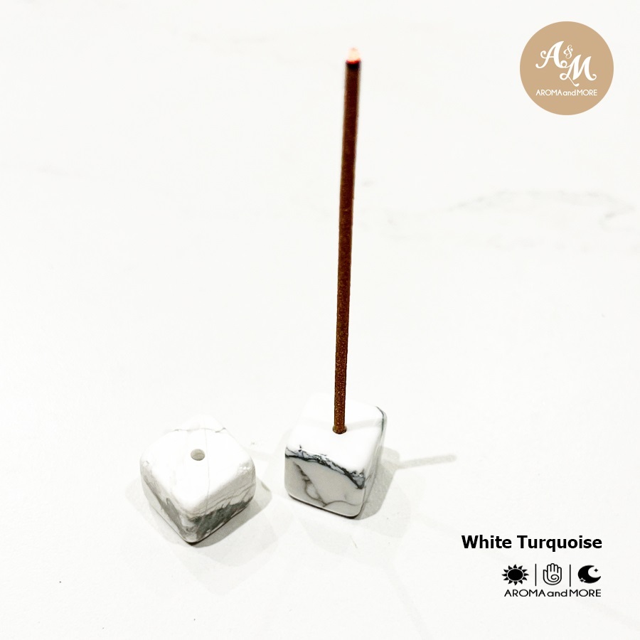 Aroma&More หินคริสตัล สำหรับวางก้านธูป Crystal incense holder หินธรรมชาติ ขัดเงา วางตกแต่ง ขนาด 2x2x2cm ราคา ถูกที่สุด ดีลบีเคเค แกลเลอรีภาพที่ 8