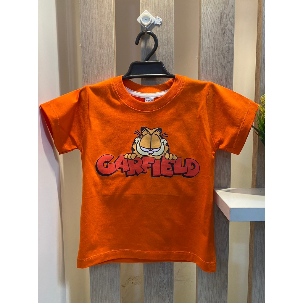 เสื้อยืดเด็ก เสื้อเดี่ยว เด็กผู้หญิง เด็กผู้ชาย คอกลม ลายสกรีนน่ารัก ผ้า cotton 100%