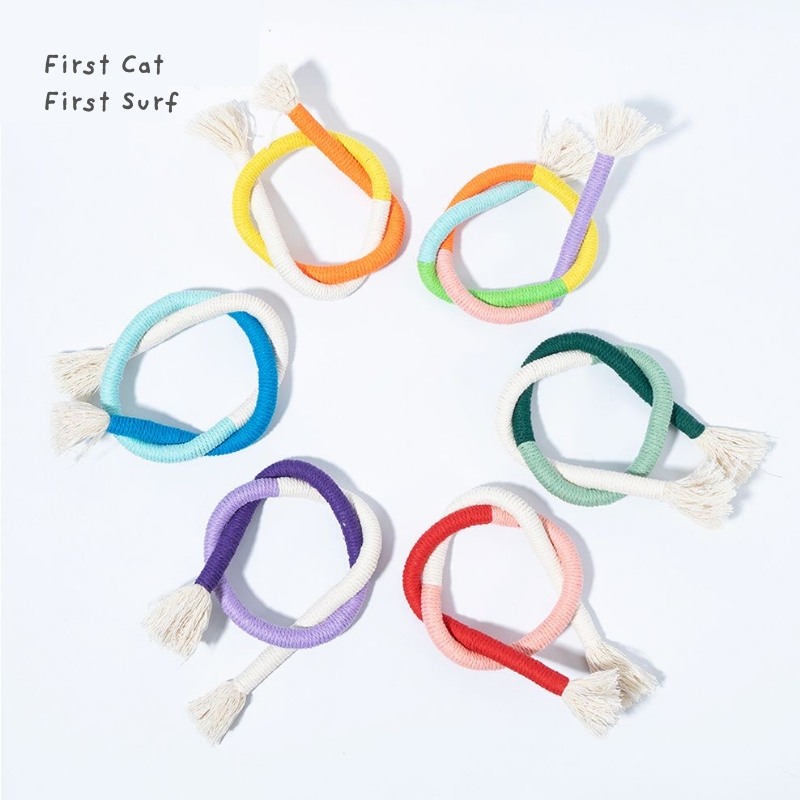 🚛พร้อมส่ง😸 เชือกขัดฟันแมว ของเล่นขัดฟันแมว ของเล่นแมว แคทนิป
