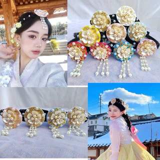 🇹🇭พร้อมส่ง🇹🇭 ที่คาดผมชุดประจำชาติเกาหลี ตามรอยซีรี่เกาหลี คาดผมชุดฮันบกเกาหลี