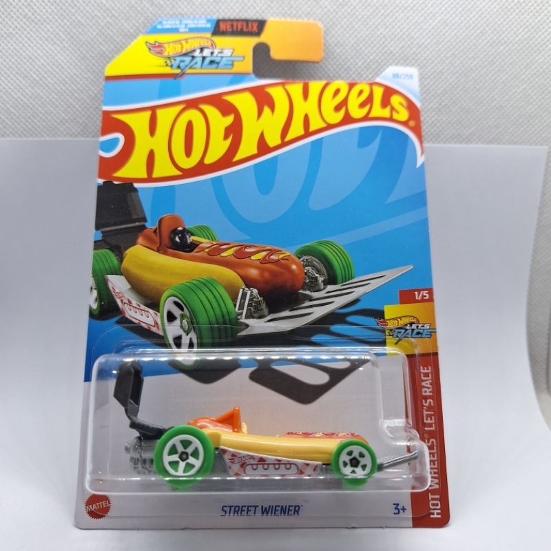 รถเหล็ก Hotwheels STREET WIENER LET'S RACE NETFLIX (ib24)