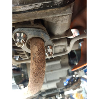 น็อตยึด คอท่อ เบอร์12 ทรงถ้วยหัวปิด ใส่ได้ทุกรุ่น ราคาคู่