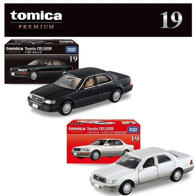 รถเหล็กTomica ของแท้ Tomica Premium No.19 Toyota Celsior