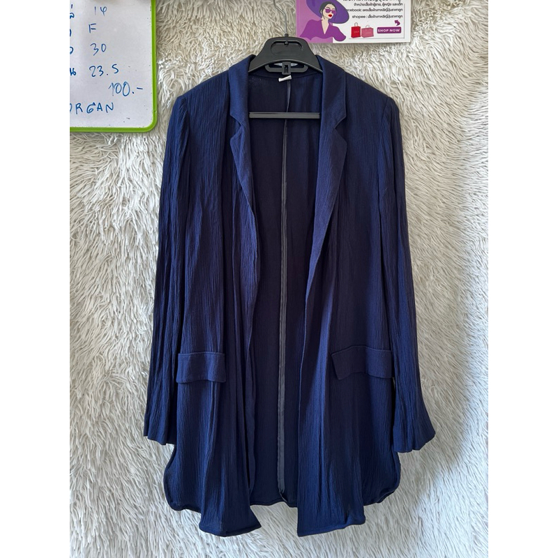 MORGAN เสื้อสูทสีกรมเข้ม