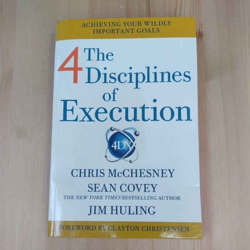 หนังสือภาษาอังกฤษ 4 The Disciplines of Execution 4DX