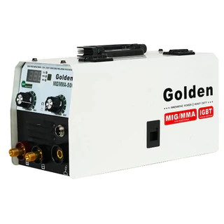 ตู้เชื่อมไฟฟ้า GOLDEN 2ระบบ MIG/MMA 500A เเถมสายเชื่อม Mig ฟรี4เมตร เเละลวดเชื่อมฟักคอร์ 1 ม้วน เชื่อมโดยไม่ต้องใช้เเก๊ส