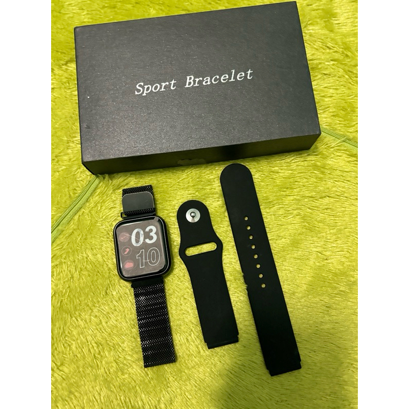 นาฬิกา smart watch p80 สีดำ