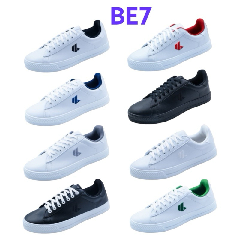 รองเท้าผ้าใบ KITO BE7 SIZE 36-44 ( ดำ,กรม,ขาว,เทา,แดง,ดำล้วน,ดำ-ขาว)