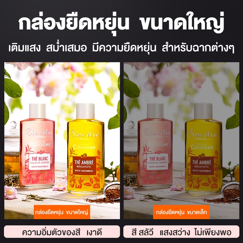 【จัดส่งฟรี】ไฟสตูดิโอ ไฟต่อเนื่อง สตูดิโอถ่ายภาพ ไฟ LED เติมแสง ไฟไลฟ์สด ไฟถ่ายภาพ พร้อมหลอดไฟE27