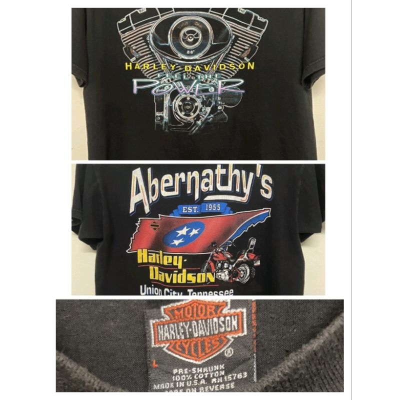 harley davidson เสื้อฮาเล่ 90s ของแท้ (สภาพดี)